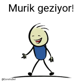 🚶‍♂️ emoji Murik @Qonshubot Telegram sticker 10 of 31