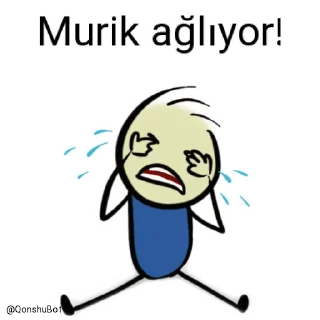 😭 emoji Murik @Qonshubot Telegram sticker 14 of 31