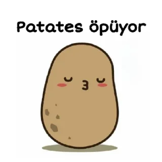 😁 emoji patates Telegram sticker 8 of 30