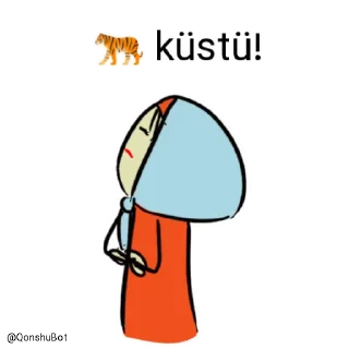 😒 emoji 🐅 @Qonshubot Telegram sticker 13 of 31