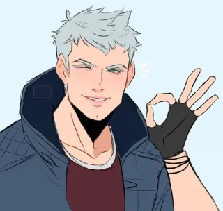 Sticker from Devil May MOTIVATED by @GaioCesare