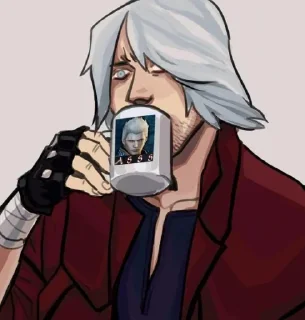 Sticker from Devil May MOTIVATED by @GaioCesare