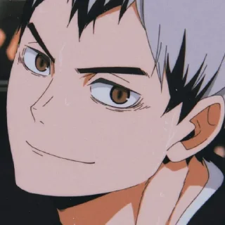 😏 emoji Kita shinsuke by @Achillues Telegram sticker 6 of 23