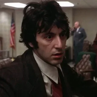 Sticker from Al Pacino(@cinemaclubgif)