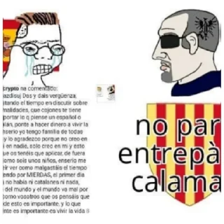 😁 emoji Nacionalisme Català Telegram sticker 12 of 18