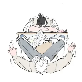 ⛓ emoji After Gojo said "i love you" 2/2 Telegram sticker 3 of 52