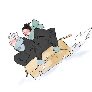 ⛓ emoji After Gojo said "i love you" 2/2 Telegram sticker 24 of 52