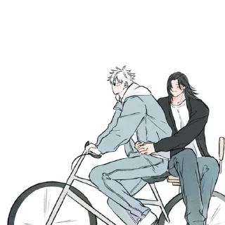 ⛓ emoji After Gojo said "i love you" 2/2 Telegram sticker 8 of 52