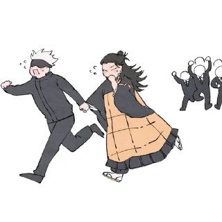 ⛓ emoji After Gojo said "i love you" 2/2 Telegram sticker 19 of 52