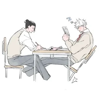 ⛓ emoji After Gojo said "i love you" 2/2 Telegram sticker 2 of 52
