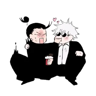 ⛓ emoji After Gojo said "i love you" 2/2 Telegram sticker 18 of 52