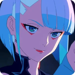 ⭐️ emoji ༊*·˚ @animecupid| Lucy Kushinada @pinterest_to_stickerbot Telegram sticker 7 of 41