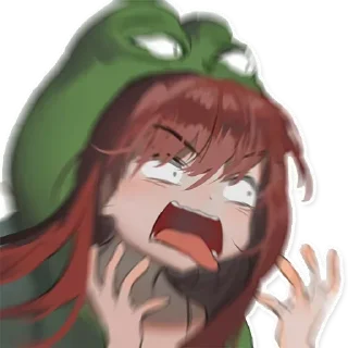 🤬 emoji low effort weeb pack @bourros Telegram sticker 11 of 49