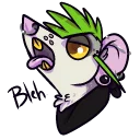 Sticker from Meoxie // Rat & Broccoli