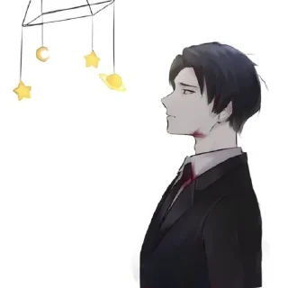 ⚫ emoji 𝙷𝚊𝚛𝚞 Telegram sticker 17 of 60