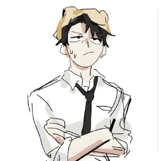 ⚫ emoji 𝙷𝚊𝚛𝚞 Telegram sticker 24 of 60
