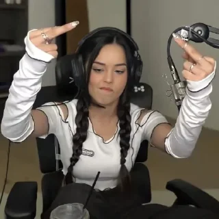 🖕 emoji Lily's E-Girls Telegram sticker 15 of 64