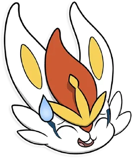 😅 emoji Cinderace Telegram sticker 6 of 8