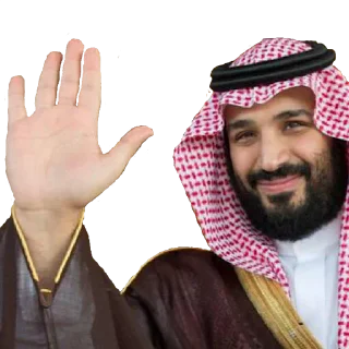 Sticker from محمد بن سلمان ✋