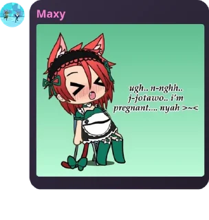 Sticker from Maxy Brainrot