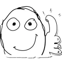 👍 emoji Troll Pack Telegram sticker 10 of 47