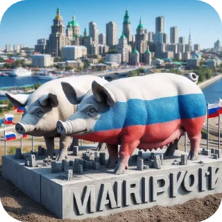 🏖 emoji СВОбОдни ПатреОт хрюZZийО Telegram sticker 24 of 37