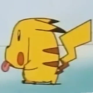 Sticker from Pikachu.