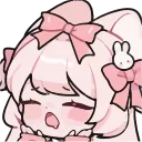 🤤 emoji ˗ˋʚ 𝑔𝑖𝑟𝑙𝑖𝑒 ♡︎ @I1RRN ɞˊ˗ Telegram sticker 7 of 112