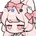 🙄 emoji ˗ˋʚ 𝑔𝑖𝑟𝑙𝑖𝑒 ♡︎ @I1RRN ɞˊ˗ Telegram sticker 10 of 112