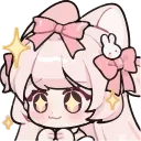😍 emoji ˗ˋʚ 𝑔𝑖𝑟𝑙𝑖𝑒 ♡︎ @I1RRN ɞˊ˗ Telegram sticker 16 of 112