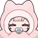 ☺️ emoji ˗ˋʚ 𝑔𝑖𝑟𝑙𝑖𝑒 ♡︎ @I1RRN ɞˊ˗ Telegram sticker 19 of 112
