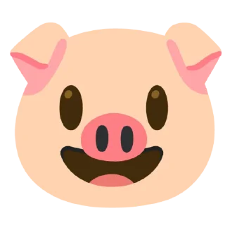 🐷 emoji UaТГ | Творець — @xenzex Telegram sticker 5 of 120