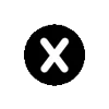 ❌ emoji Black emojis @StickersPackRobot Telegram sticker 16 of 198
