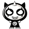 ☠️ emoji Black emojis @StickersPackRobot Telegram sticker 20 of 198