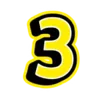 3️⃣ emoji ريـال مدريـد 🤍 Telegram sticker 23 of 88