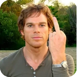 Sticker from Dexter Morgan