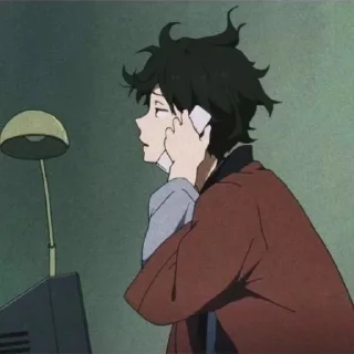 😪 emoji Oreki hôtaru by @Miyukotto Telegram sticker 13 of 69