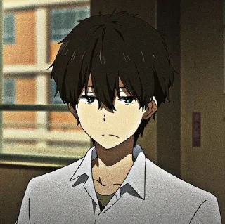 😪 emoji Oreki hôtaru by @Miyukotto Telegram sticker 23 of 69