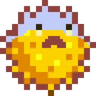 😨 emoji Stardew Valley Puffer Telegram sticker 21 of 119