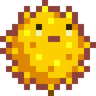 Sticker from Stardew Valley Puffer Animated