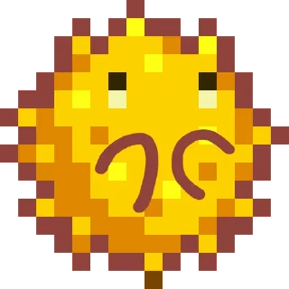 😊 emoji Stardew Valley Puffer Telegram sticker 7 of 119