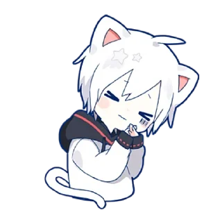 ☺️ emoji Мафу-тян @StickersPackRobot Telegram sticker 15 of 40