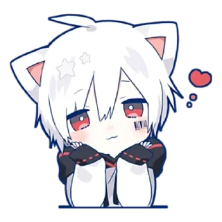 😘 emoji Мафу-тян @StickersPackRobot Telegram sticker 14 of 40
