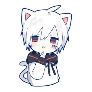 ☺️ emoji Мафу-тян @StickersPackRobot Telegram sticker 4 of 40