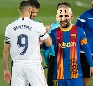 😔 emoji Uefalona and Pessi🤡 CR7🐐 Telegram sticker 1 of 56