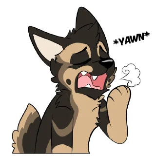 😴 emoji Daryl & Michonne Telegram sticker 3 of 60
