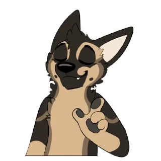😌 emoji Daryl & Michonne Telegram sticker 13 of 60