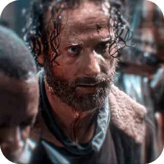 💇 emoji (TWD RICK GRIMES)  MH Telegram sticker 23 of 102