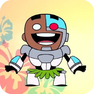 🙂 emoji ШКЕБЕДЕ КИБОРГ Telegram sticker 7 of 7