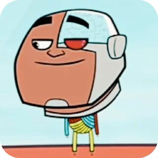 👄 emoji ШКЕБЕДЕ КИБОРГ Telegram sticker 6 of 7